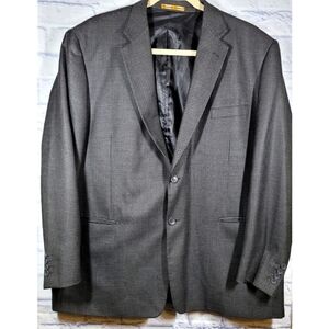 RICHARD HARRIS Mens Blazer Sport Coat Jacket Size 50L Wool Blend Business Career